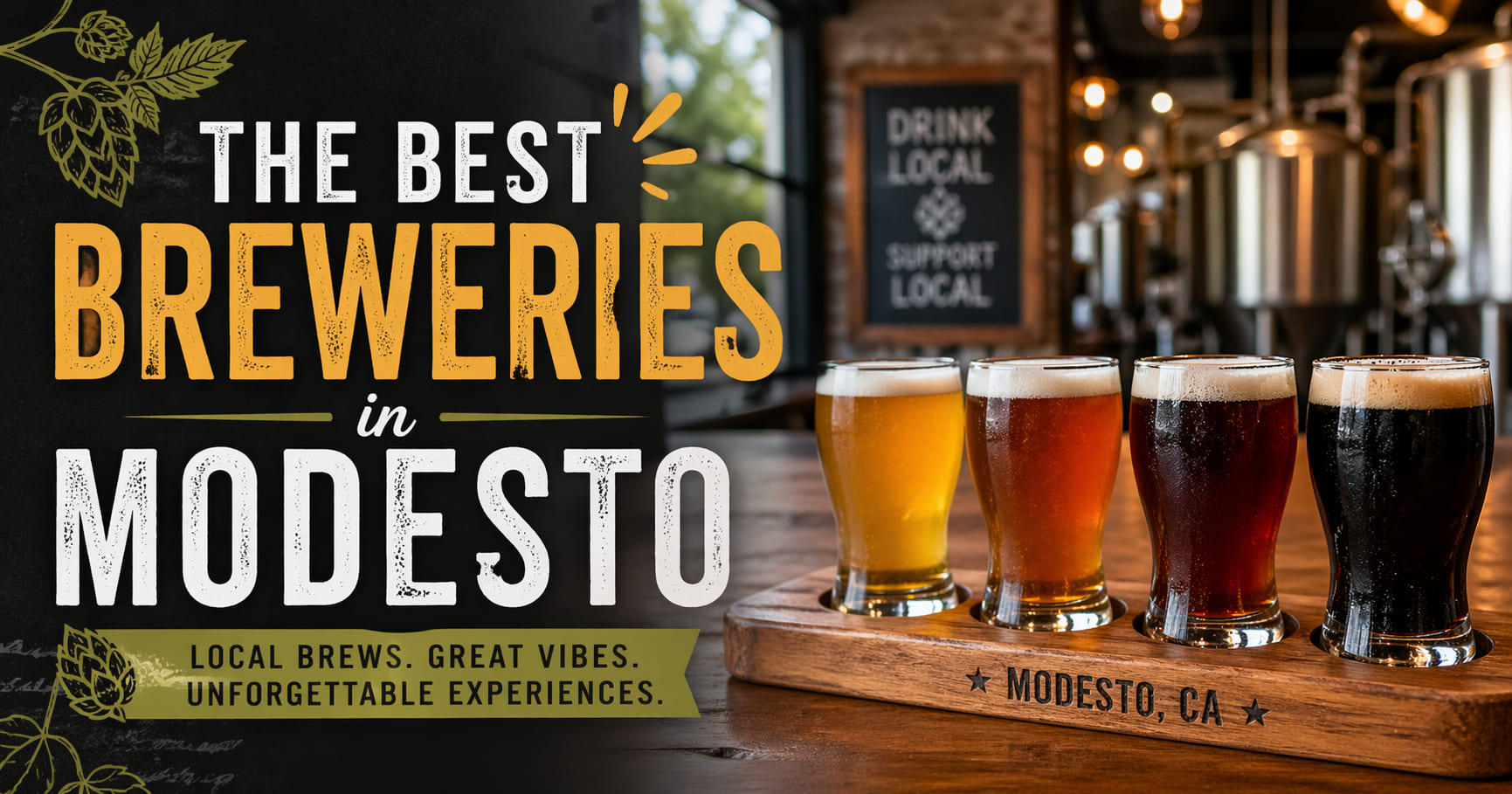 Las mejores cervecerias artesanales en Modesto California 2026